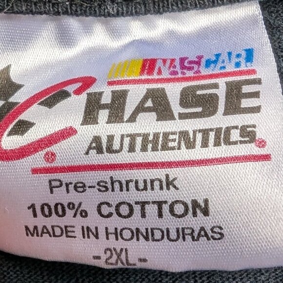 Vintage NASCAR Chase Authentics Dale Jr. New Era Pit Crew T-Shirt 2XL - Picture 3 of 6